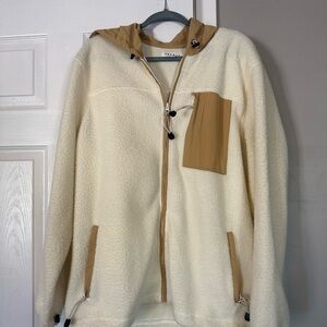 PACSUN hooded fleece jacket